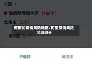 河南的疫情风险地区/河南疫情风险区域划分