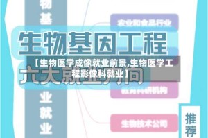【生物医学成像就业前景,生物医学工程影像科就业】