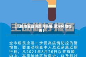 【风险地区查询漯河疫情,漯河风险等级】