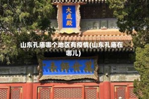山东孔庙哪个地区有疫情(山东孔庙在哪儿)