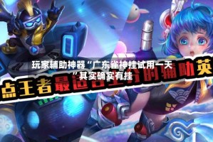 玩家辅助神器“广东雀神挂试用一天”其实确实有挂