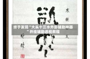 终于发现“大头十三水外卦辅助神器”开挂辅助透视教程