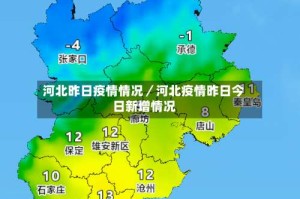 河北昨日疫情情况／河北疫情昨日今日新增情况