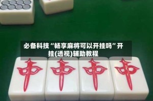 必备科技“畅享麻将可以开挂吗”开挂(透视)辅助教程