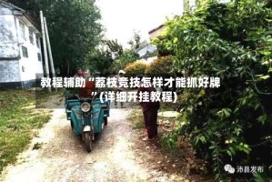 教程辅助“荔枝竞技怎样才能抓好牌”(详细开挂教程)