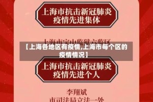 【上海各地区有疫情,上海市每个区的疫情情况】