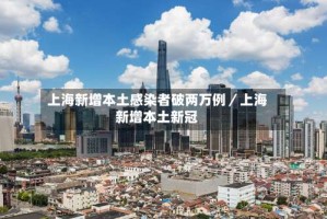 上海新增本土感染者破两万例／上海新增本土新冠