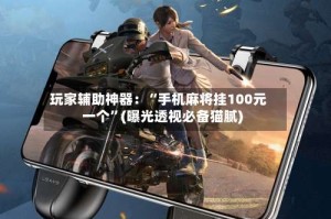 玩家辅助神器：“手机麻将挂100元一个”(曝光透视必备猫腻)