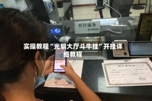 实操教程“光明大厅斗牛挂”开挂详细教程