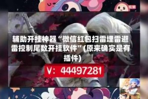 辅助开挂神器“微信红包扫雷埋雷避雷控制尾数开挂软件”(原来确实是有插件)