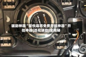 辅助神器“星悦麻将免费开挂神器”开挂神器{透视辅助}全揭秘