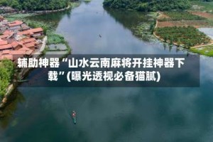 辅助神器“山水云南麻将开挂神器下载”(曝光透视必备猫腻)