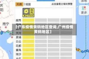 【广东疫情黄码地区查询,广州疫情黄码地区】