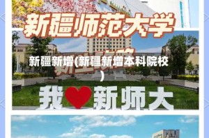 新疆新增(新疆新增本科院校)