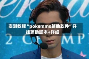 实测教程“pokemmo辅助软件”开挂辅助脚本+详细