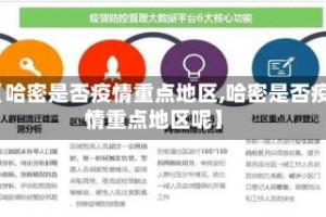 【哈密是否疫情重点地区,哈密是否疫情重点地区呢】