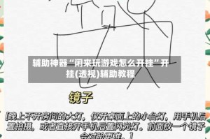 辅助神器“闲来玩游戏怎么开挂”开挂(透视)辅助教程