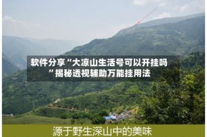 软件分享“大凉山生活号可以开挂吗”揭秘透视辅助万能挂用法
