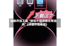 辅助开挂工具“微信小程序微乐有挂吗”(详细开挂教程)