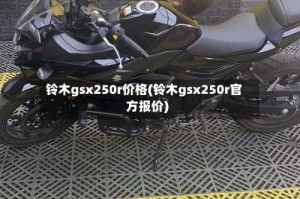 铃木gsx250r价格(铃木gsx250r官方报价)