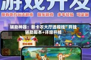 辅助神器：新卡农大厅透视挂”开挂辅助脚本+详细开挂