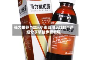 强力推荐“微乐小南四川长牌挂”详细分享装挂步骤教程