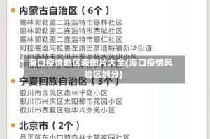 海口疫情地区表图片大全(海口疫情风险区划分)