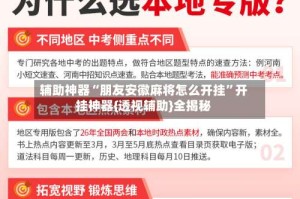 辅助神器“朋友安徽麻将怎么开挂”开挂神器{透视辅助}全揭秘