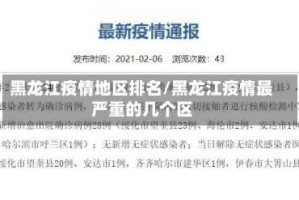 黑龙江疫情地区排名/黑龙江疫情最严重的几个区