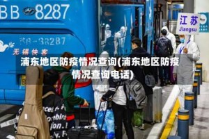 浦东地区防疫情况查询(浦东地区防疫情况查询电话)