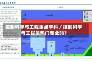 控制科学与工程重点学科／控制科学与工程是热门专业吗？