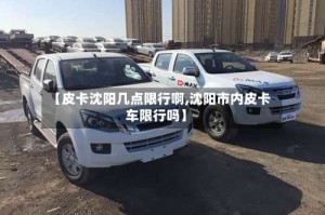 【皮卡沈阳几点限行啊,沈阳市内皮卡车限行吗】