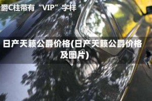 日产天籁公爵价格(日产天籁公爵价格及图片)