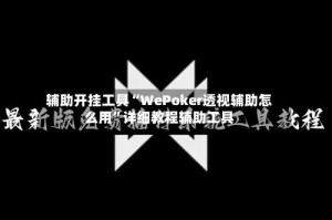 辅助开挂工具“WePoker透视辅助怎么用”详细教程辅助工具