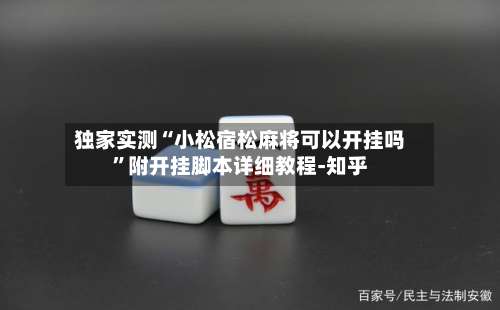 独家实测“小松宿松麻将可以开挂吗”附开挂脚本详细教程-知乎-第3张图片