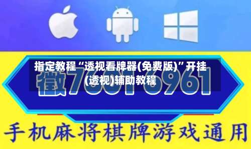 指定教程“透视看牌器(免费版)	”开挂(透视)辅助教程-第2张图片