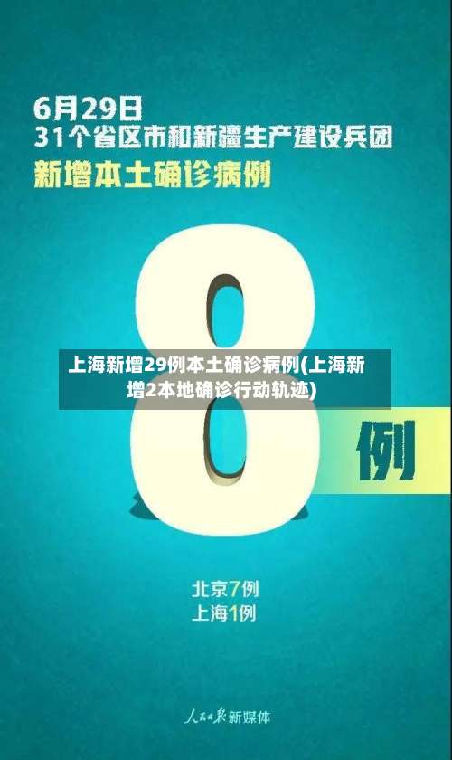 上海新增29例本土确诊病例(上海新增2本地确诊行动轨迹)-第1张图片
