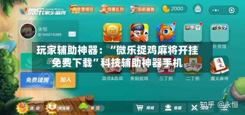 玩家辅助神器：“微乐捉鸡麻将开挂免费下载”科技辅助神器手机-第2张图片