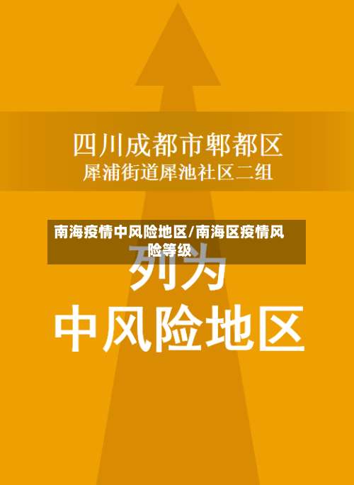 南海疫情中风险地区/南海区疫情风险等级-第2张图片