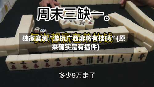 独家实测“游玩广西麻将有挂吗	”(原来确实是有插件)-第2张图片