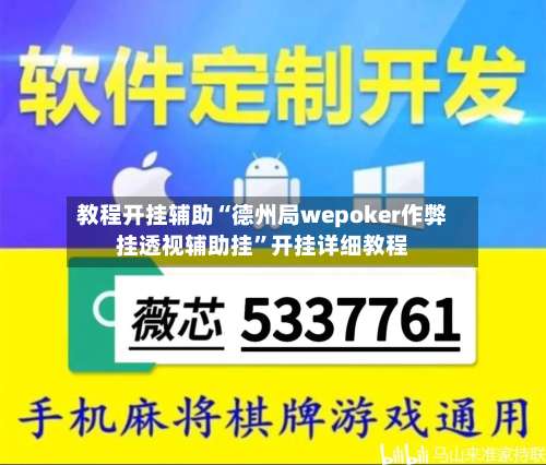 教程开挂辅助“德州局wepoker作弊挂透视辅助挂”开挂详细教程-第1张图片