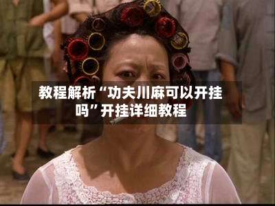 教程解析“功夫川麻可以开挂吗”开挂详细教程-第2张图片