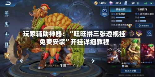 玩家辅助神器：“旺旺拼三张透视挂免费安装”开挂详细教程-第1张图片