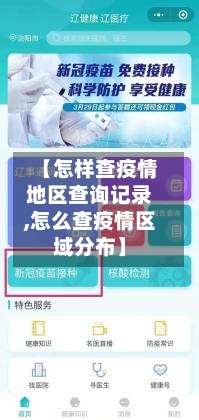 【怎样查疫情地区查询记录,怎么查疫情区域分布】-第1张图片