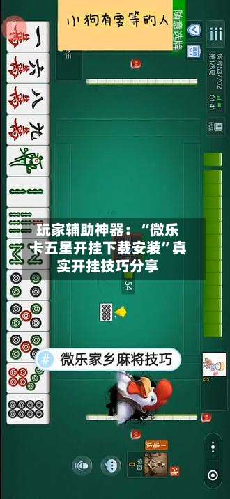 玩家辅助神器：“微乐卡五星开挂下载安装”真实开挂技巧分享-第2张图片