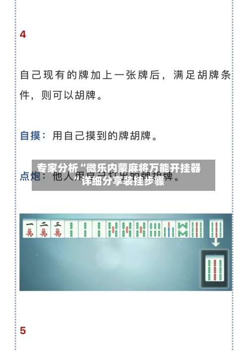 专家分析“微乐内蒙麻将万能开挂器	”详细分享装挂步骤-第1张图片