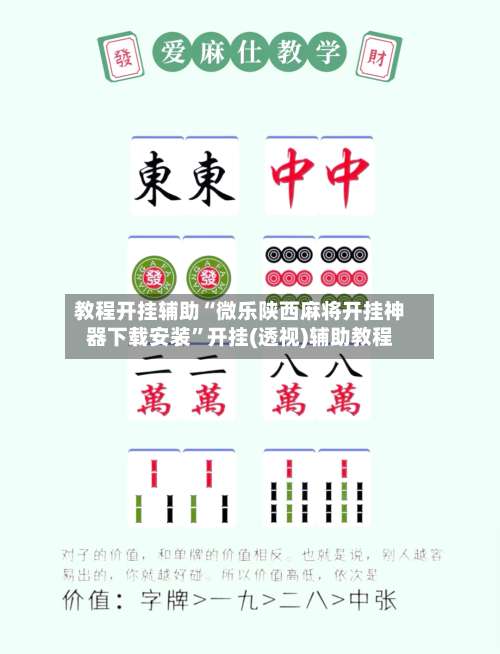 教程开挂辅助“微乐陕西麻将开挂神器下载安装”开挂(透视)辅助教程-第2张图片