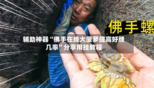 辅助神器“佛手在线大菠萝提高好牌几率”分享用挂教程-第2张图片