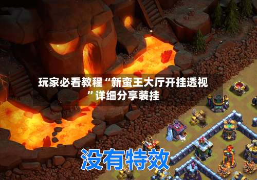 玩家必看教程“新蛮王大厅开挂透视”详细分享装挂-第1张图片