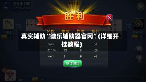 真实辅助“微乐辅助器官网	”(详细开挂教程)-第2张图片